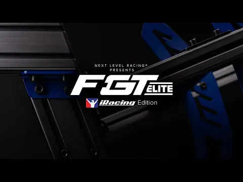 Next Level Racing F-GT Elite Simulator Cockpit iRacing Edition
