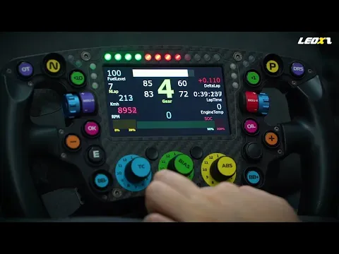 Leoxz launches new F1 steering wheel XF1-Sport