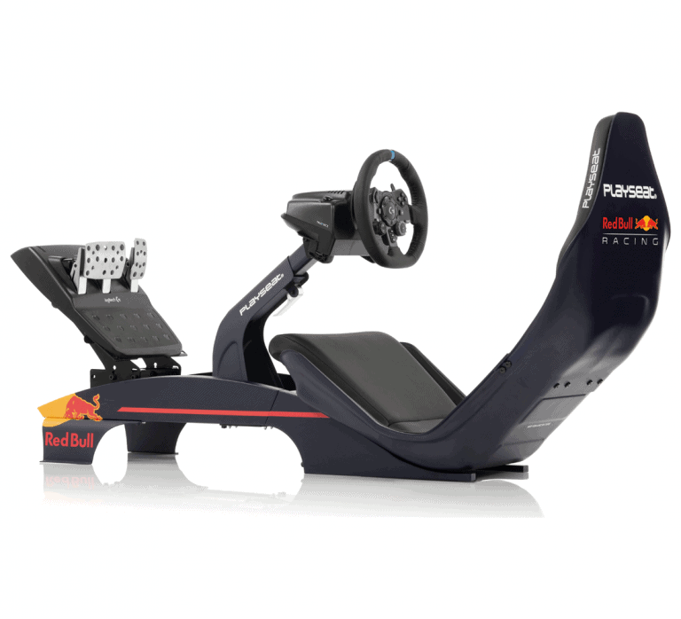 Playseat F1 Pro Red Bull Racing F1 Team - Logitech G923 steering wheel back side