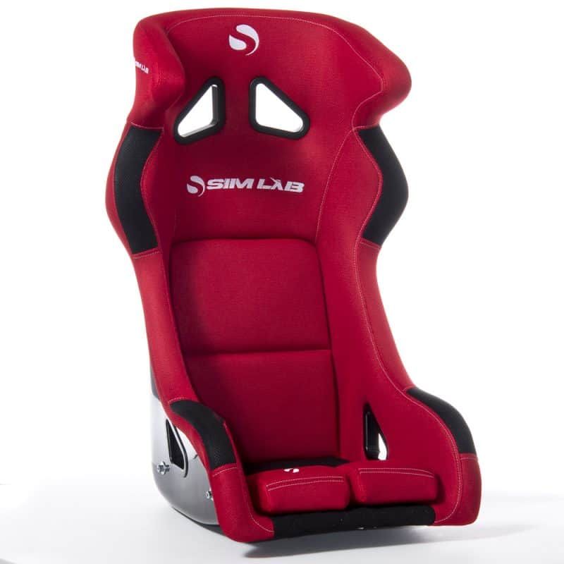 SPEED1 - Sim Racing Schalensitz rot:schwarz vorne