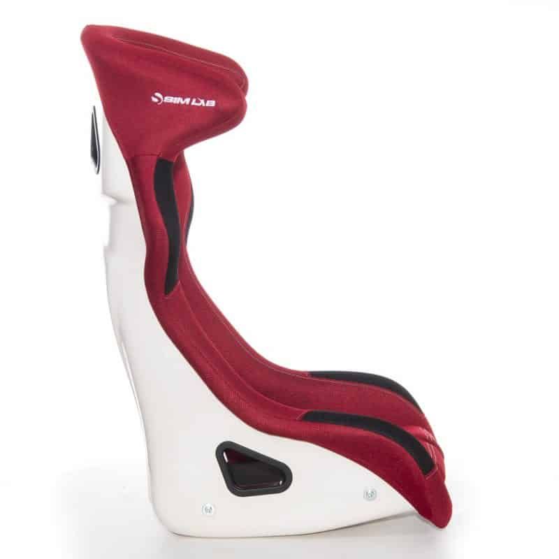 SPEED1 - Sim Racing Schalensitz rot:weiß rechts