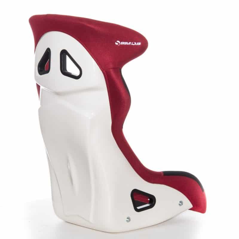 SPEED1 - Sim Racing Schalensitz rot:weiß rechts achter