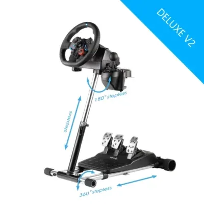 Wheel Stand Pro pour Logitech G923/G29/G920/G27/G25 - Deluxe V2-scaled