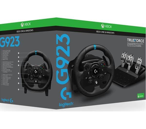 Logitech G923 Racing Wheel Xbox One True Force Feedback-packshot