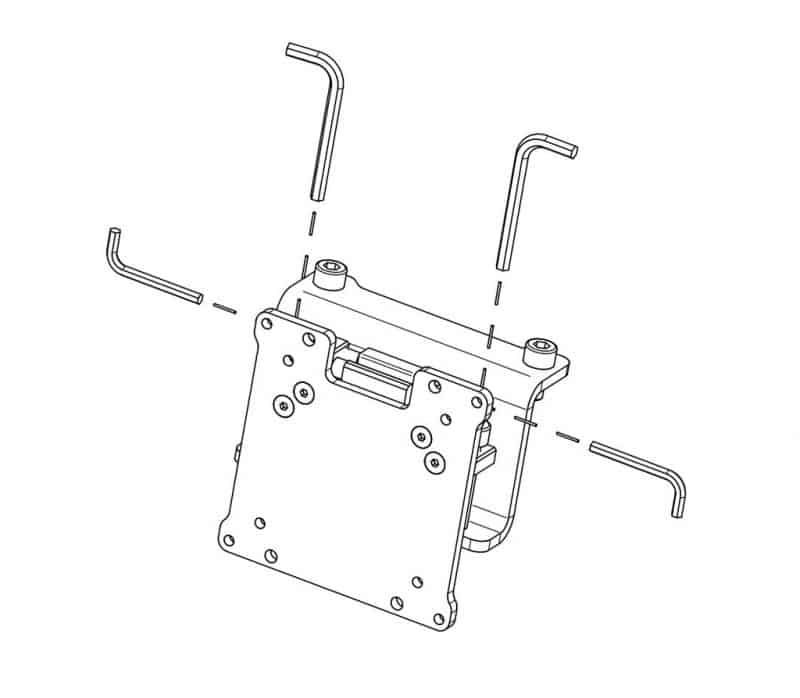 Vario Vesa Adapter kit (3 pieces) instruction