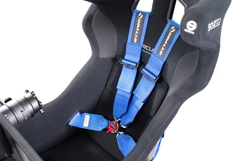 Sim Seatbelt 4-point Harness (Black)