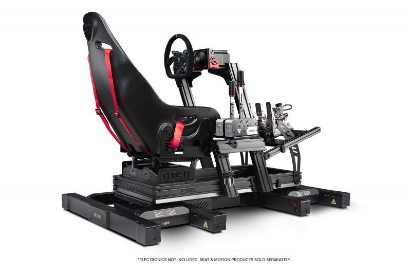 Next Level Racing F-GT Elite Front & Side Mount Frame + Seat + Full Moving Rear