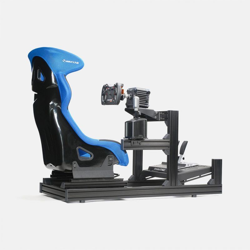 GT1 EVO Sim Racing Cockpit - terug met Fanatec CSL DD