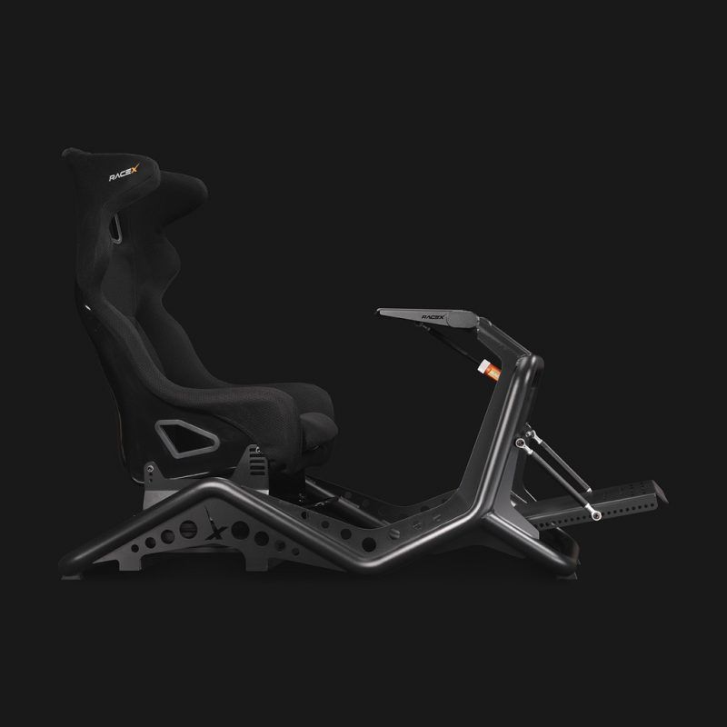 RaceX Pro Chassis (Schwarz, inkl. Sitz)