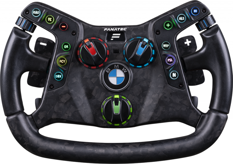 Fanatec Podium BMW M4 GT3 Steering Wheel-front