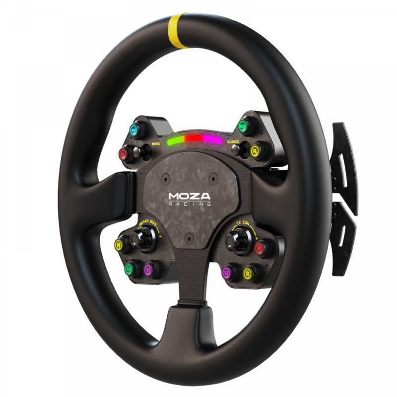 MOZA RACING RS V2 Steering Wheel Leather - right side