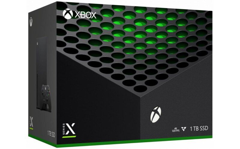 Xbox Series X Console 1 TB packshot