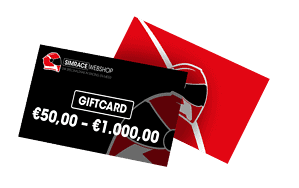 SIMRACE WEBSHOP CARTE CADEAU 50 - 1000 Euro