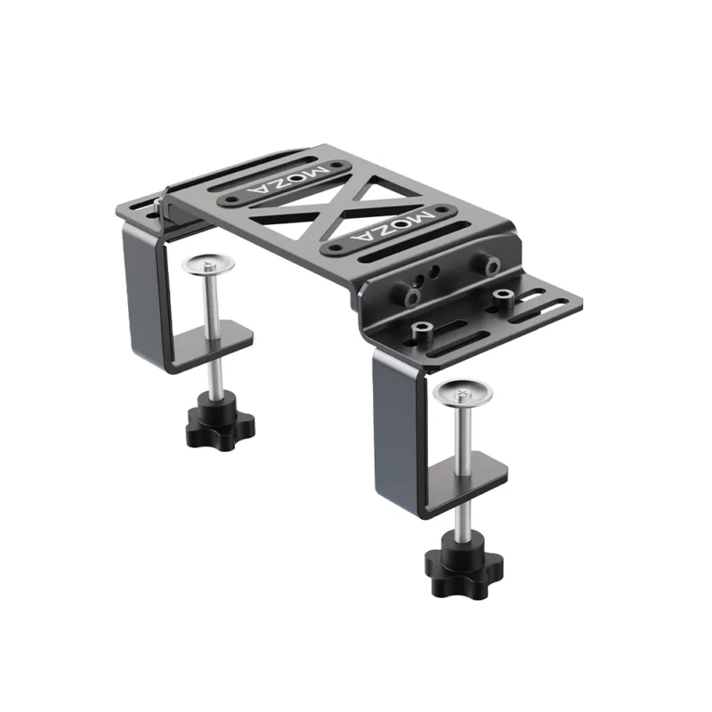 MOZA RACING TABLE CLAMP & ALUMINIUM MOUNTING BRACKET - Side view