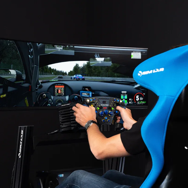 Sim-Lab GT1 EVO PRO Sim Racing cockpit (excl. Seat) - detail shot